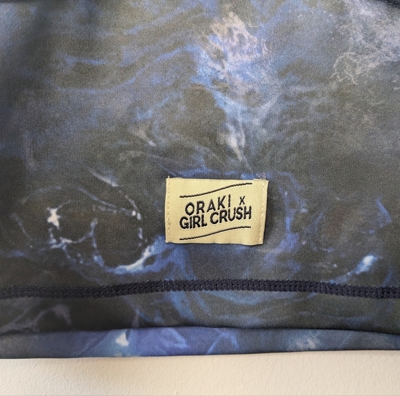 ORAKI X GIRL CRUSH Sport Bra Size Small Made In Canada With Recycle Material - Picture 6 of 9